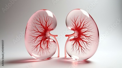 Anatomy of Human Kidneys: A Detailed Model Overview photo