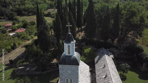 Monastery Tower: Among Tall Trees