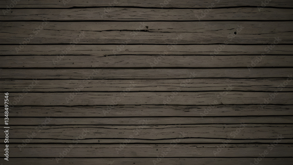 Fototapeta premium Dark brown wooden planks creating a textured background