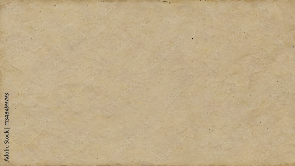Fototapeta premium Old textured beige paper background creating vintage design space