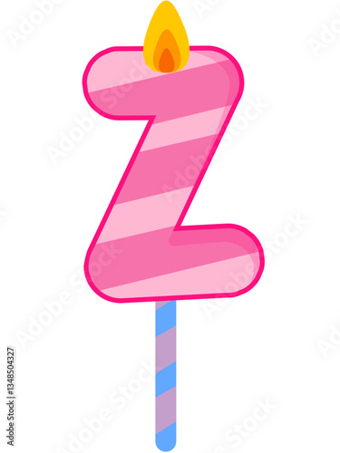 Birthday Cake Topper Letters and Numberes