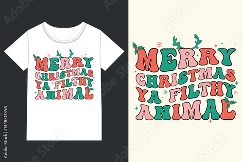 Christmas ya filthy animal,Retro Christmas eps,
Christmas eps file,Retro 
Christmas eps, Retro Christmas Clipart, Merry Christmas