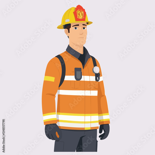 fireman, firefighter, safety, emergency, danger, rescue, fire, man, fighter, uniform, helmet, equipment, red, service, protection, background, hose, work, occupation, job, burn, person, hero, professi