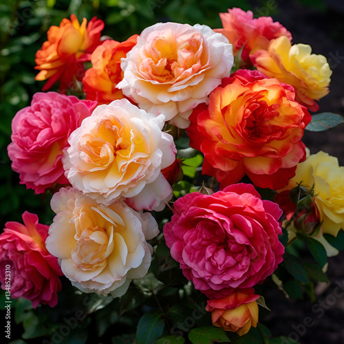 bunch of roses