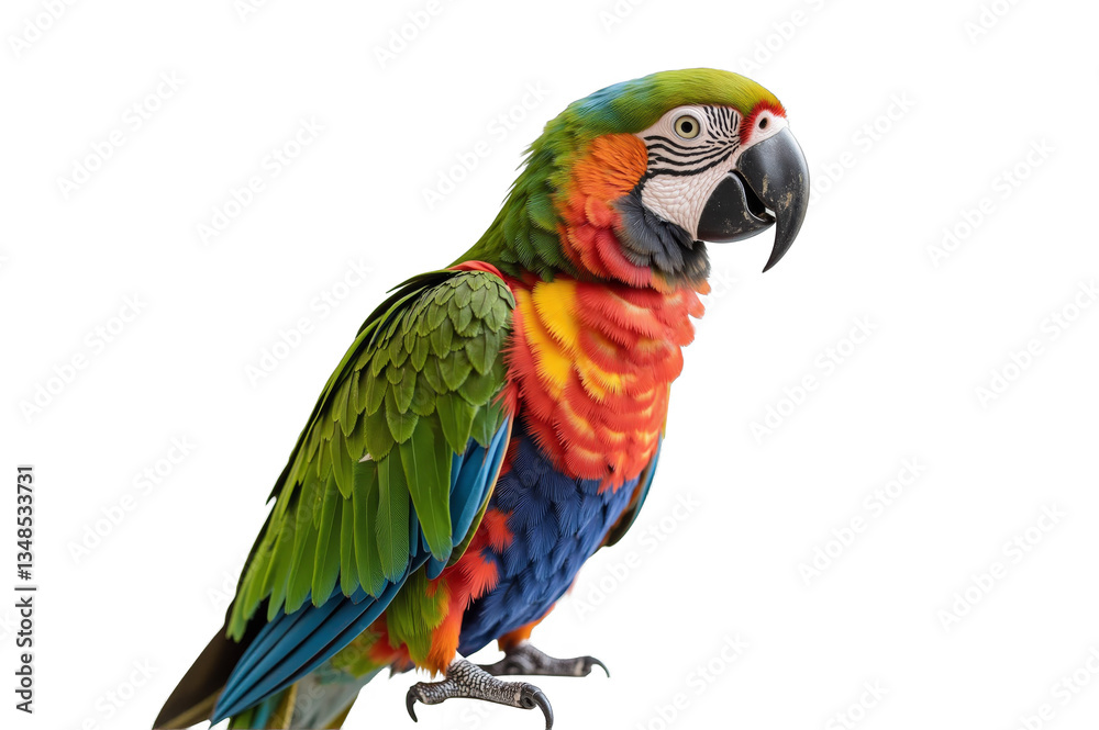 Fototapeta premium Macaws Majestic Parrots with Vivid Colors
