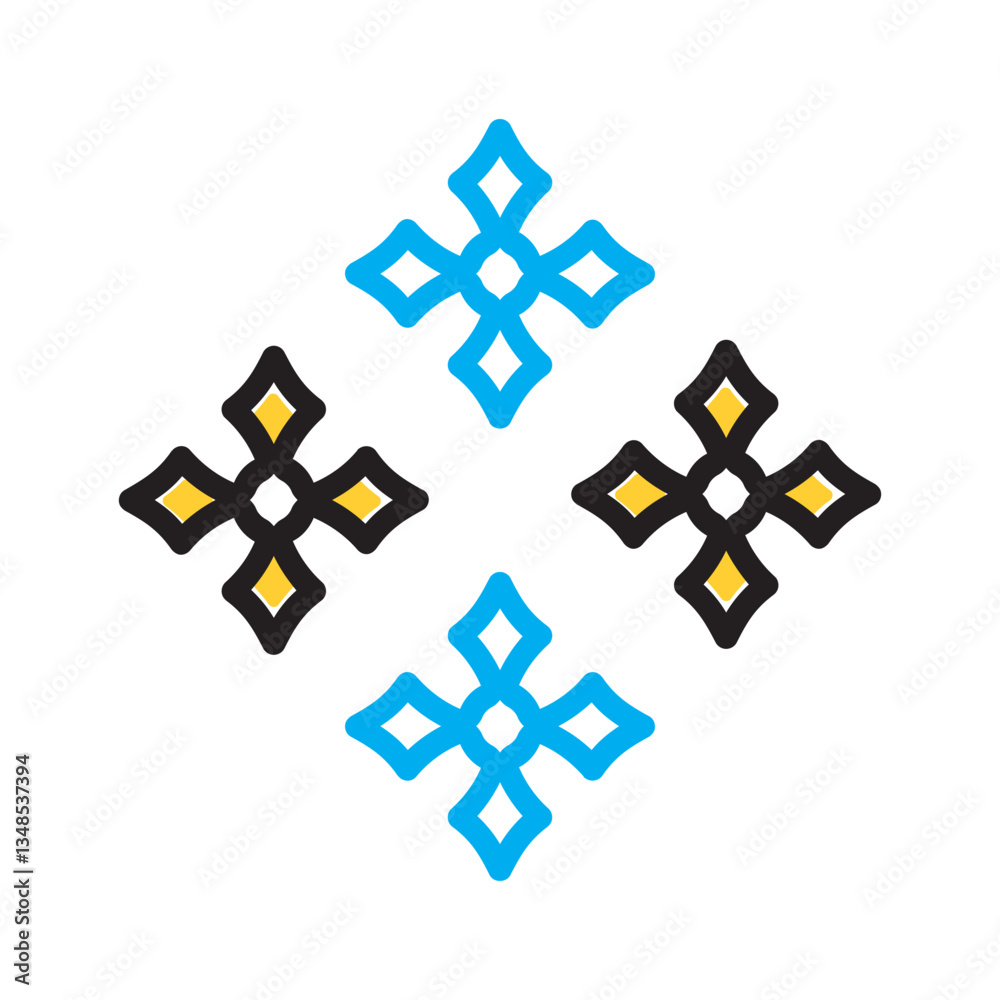 Obraz premium Vector multi color icon for Texture