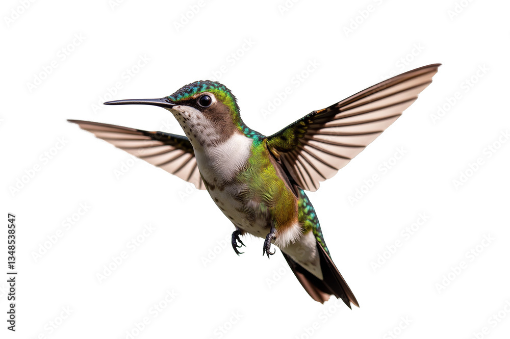 Fototapeta premium Hummingbirds Nature’s Tiny Jewels in Motion