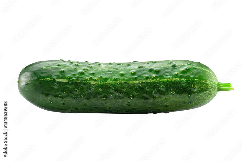 Single cucumber isolated on white background. Close up of green cucumber with white background. Studio food photography for design and print. Food photography design. Healthy food art design. AIG57. Single cucumber isolated on white background. Close up of green cucumber with white background. Studio food photography for design and print. Food photography design. Healthy food art design. AIG57.