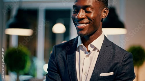 The Smiling Businessman Portrait