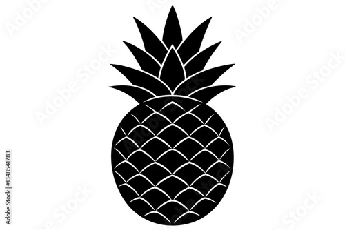 pineapple vector illustration