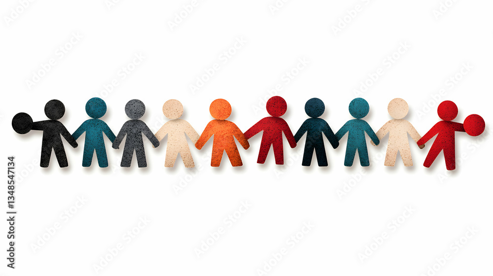 Diverse Group Holding Hands, Unity, Teamwork, and Inclusion Diverse Group Holding Hands, Unity, Teamwork, and Inclusion