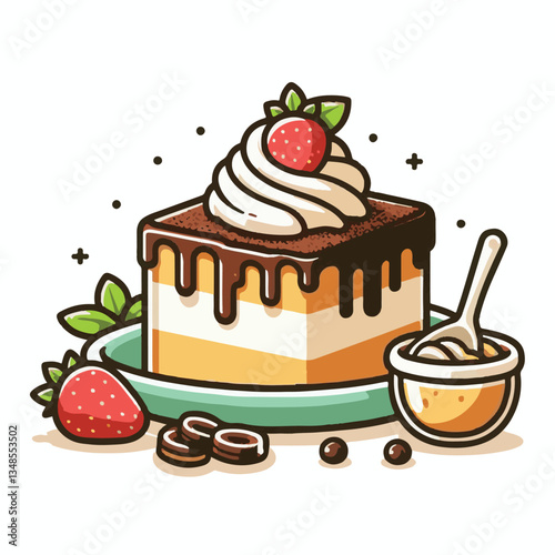 dessert, delicious, tiramisu, cream, cake, food, sweet, chocolate, coffee, italian, gourmet, pastry, background, cocoa, brown, mascarpone, bakery, homemade, cuisine, tasty, confectionery, plate, cooki