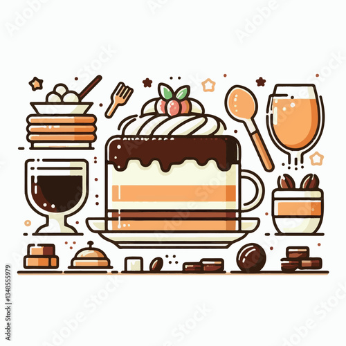 dessert, delicious, tiramisu, cream, cake, food, sweet, chocolate, coffee, italian, gourmet, pastry, background, cocoa, brown, mascarpone, bakery, homemade, cuisine, tasty, confectionery, plate, cooki