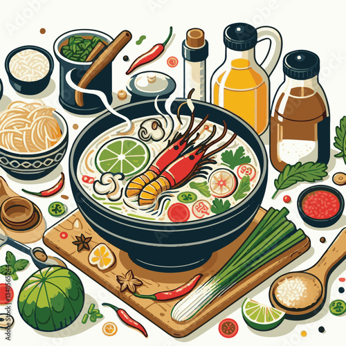 chicken, food, bowl, thai, asian, coconut, galangal, soup, dinner, thailand, spicy, lime, milk, background, tom kha, coconut soup, chili, creamy, cuisine, mushroom, gai, tom, sour, tom kha gai, thai f