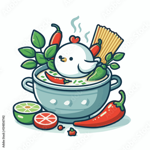 chicken, food, bowl, thai, asian, coconut, galangal, soup, dinner, thailand, spicy, lime, milk, background, tom kha, coconut soup, chili, creamy, cuisine, mushroom, gai, tom, sour, tom kha gai, thai f