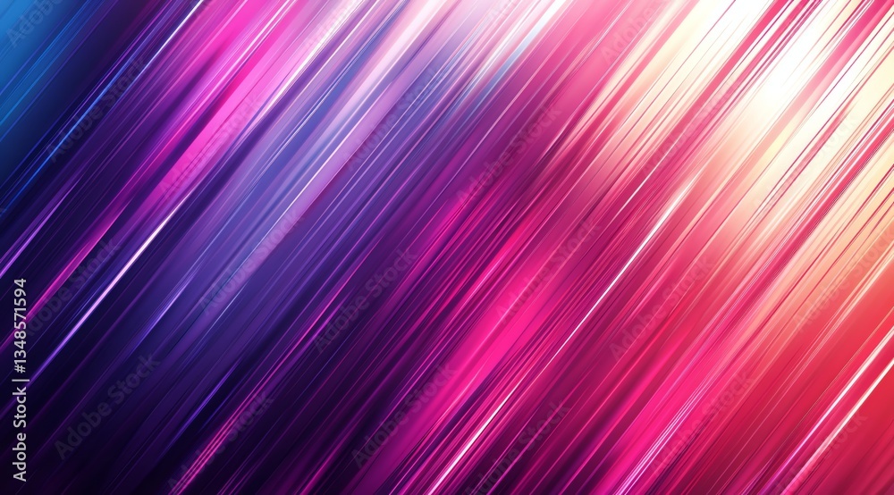 Fototapeta premium Abstract Light Streaks Background with Vibrant Pink Purple and Blue Tones