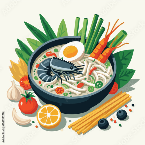 chicken, food, bowl, thai, asian, coconut, galangal, soup, dinner, thailand, spicy, lime, milk, background, tom kha, coconut soup, chili, creamy, cuisine, mushroom, gai, tom, sour, tom kha gai, thai f