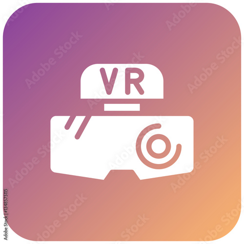 Vector Design Virtual Reality Icon Style