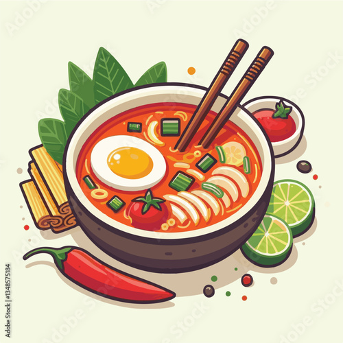 soup, asian, food, bowl, chili, shrimp, cuisine, thai, spicy, delicious, meal, lime, background, fresh, lunch, traditional, thailand, healthy, dinner, prawn, seafood, cooking, tom, gourmet, asia, thai