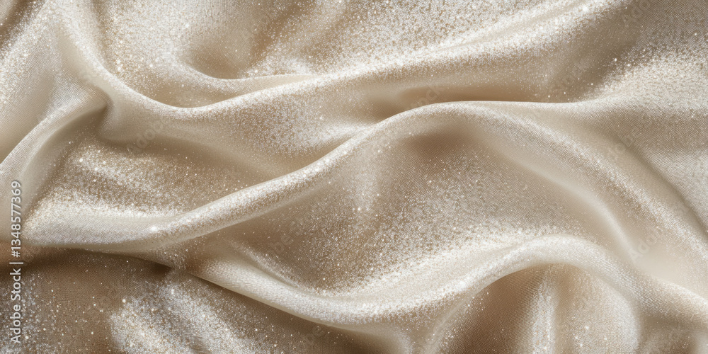 A shimmering beaded fabric texture background with delicate pearl-like embellishments on a soft champagne-colored surface. The intricate, luxurious detailing creates a refined, wedding-inspired A shimmering beaded fabric texture background with delicate pearl-like embellishments on a soft champagne-colored surface. The intricate, luxurious detailing creates a refined, wedding-inspired