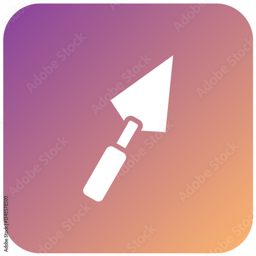 Masonry Trowel Vector Design Icon Style