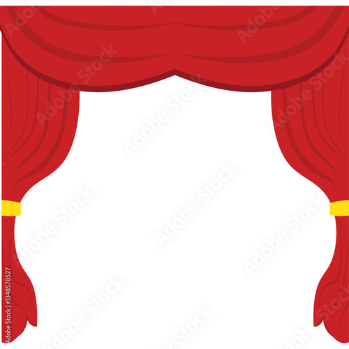 Theater Curtain Decoration 