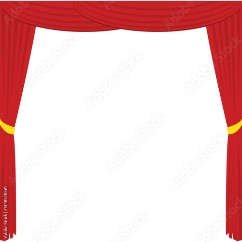 Theater Curtain Decoration 