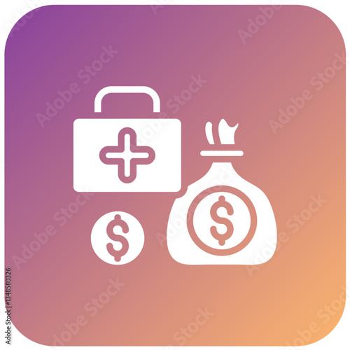 Emergency Fund Vector Design Icon Style