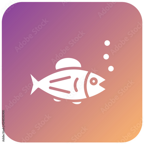 Salmon Vector Design Icon Style