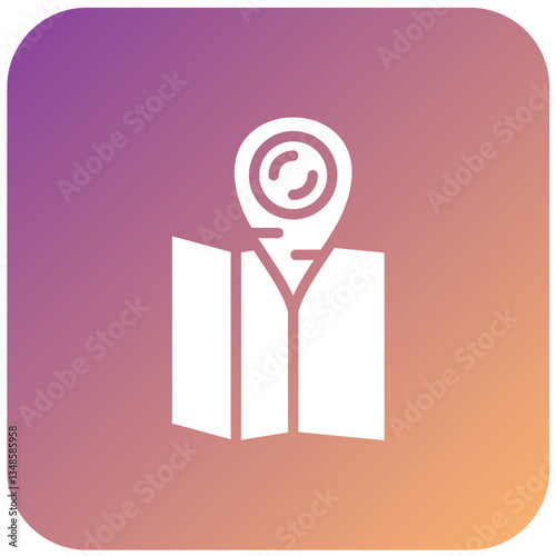 Pinpoint Vector Design Icon Style