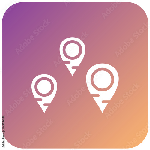 Geotag Vector Design Icon Style