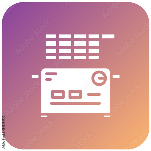 Vector Design Fryer Icon Style