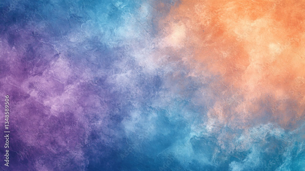 Abstract Textured Background Of Cool And Warm Hues Abstract Textured Background Of Cool And Warm Hues