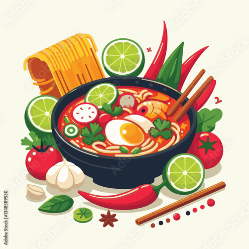soup, asian, food, bowl, chili, shrimp, cuisine, thai, spicy, delicious, meal, lime, background, fresh, lunch, traditional, thailand, healthy, dinner, prawn, seafood, cooking, tom, gourmet, asia, thai