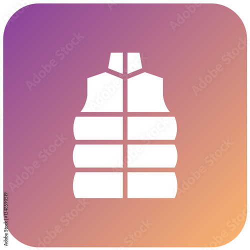 Vector Design Coat Vest Icon Style
