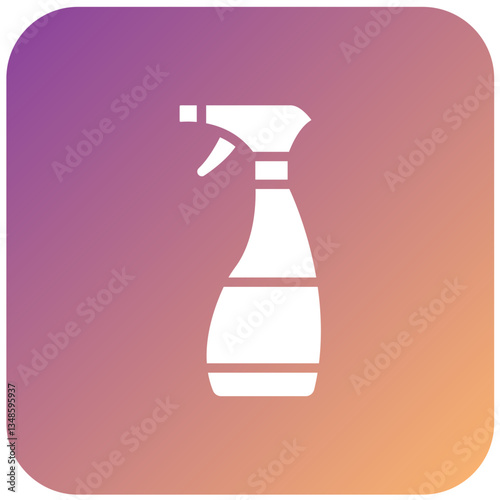 Vector Design Cleaning Spray Icon Style