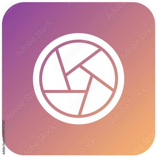 Vector Design Diaphragm Icon Style