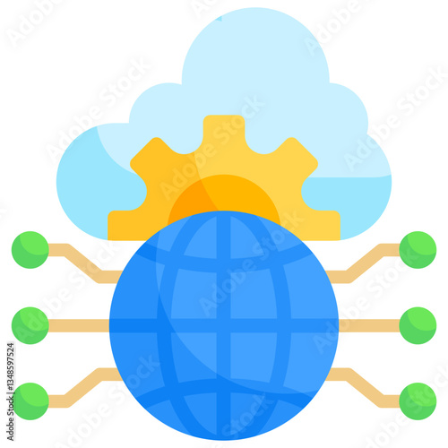 Digital Transformation Icon