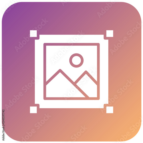 Vector Design Photo Editing Icon Style