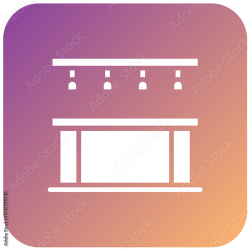 Vector Design Bar Counter Icon Style