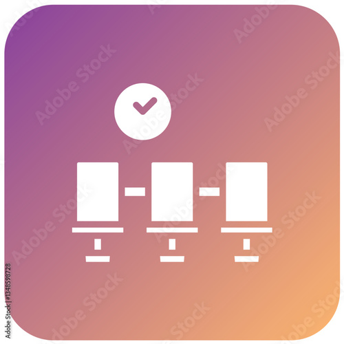 Vector Design Waiting Room Icon Style