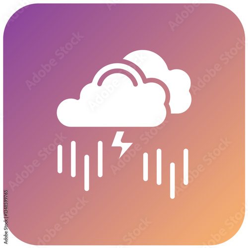 Vector Design Storm Icon Style