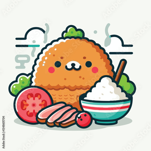 tonkatsu, japanese, meal, food, lunch, meat, pork, cutlet, restaurant, fried, cuisine, japan, dish, japanese food, cabbage, traditional, rice, asian, delicious, plate, tasty, gourmet, cooking, sauce, 