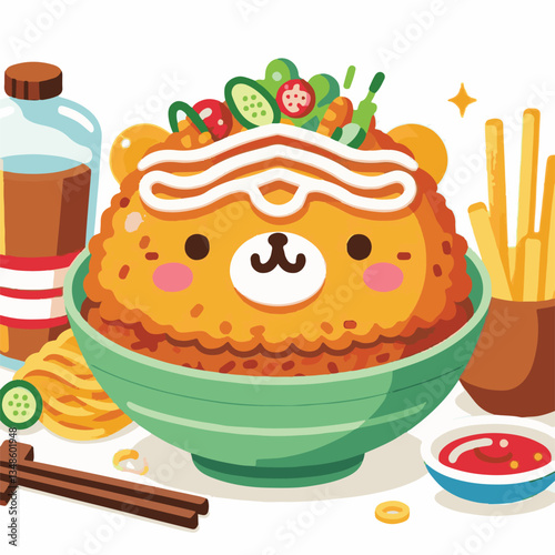tonkatsu, japanese, meal, food, lunch, meat, pork, cutlet, restaurant, fried, cuisine, japan, dish, japanese food, cabbage, traditional, rice, asian, delicious, plate, tasty, gourmet, cooking, sauce, 