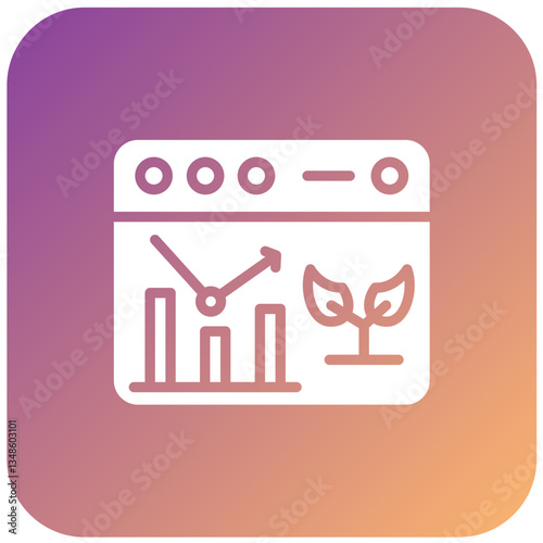 Vector Design Organic Reach Icon Style