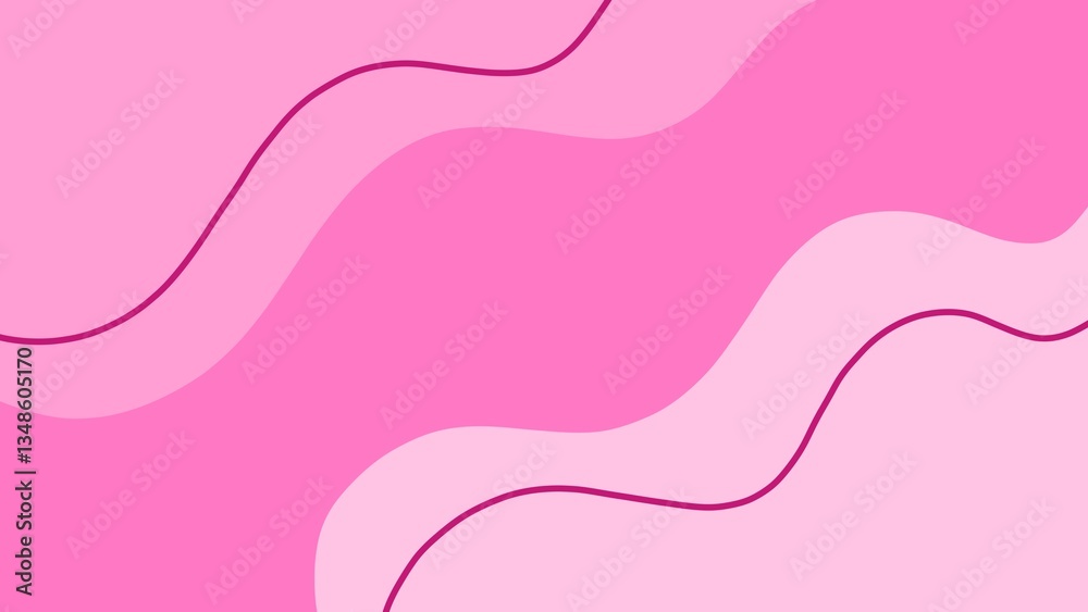 Abstract background of pastel pink waves Abstract background of pastel pink waves