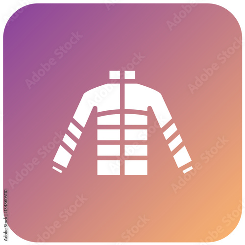 Vector Design Winter Coat Icon Style