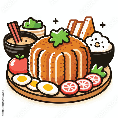 tonkatsu, japanese, meal, food, lunch, meat, pork, cutlet, restaurant, fried, cuisine, japan, dish, japanese food, cabbage, traditional, rice, asian, delicious, plate, tasty, gourmet, cooking, sauce, 