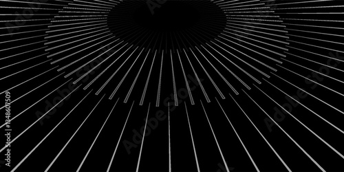 Spiral sound wave rhythm line dynamic abstract vector background. 3d modern concept