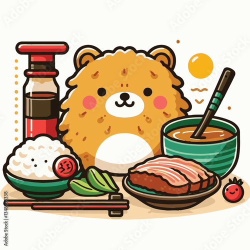 tonkatsu, japanese, meal, food, lunch, meat, pork, cutlet, restaurant, fried, cuisine, japan, dish, japanese food, cabbage, traditional, rice, asian, delicious, plate, tasty, gourmet, cooking, sauce, 